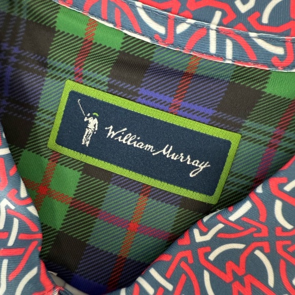 William Murray Polo Dress Short Sleeve Golf Stretch Pockets Medium NEW 1375 - Picture 2 of 7